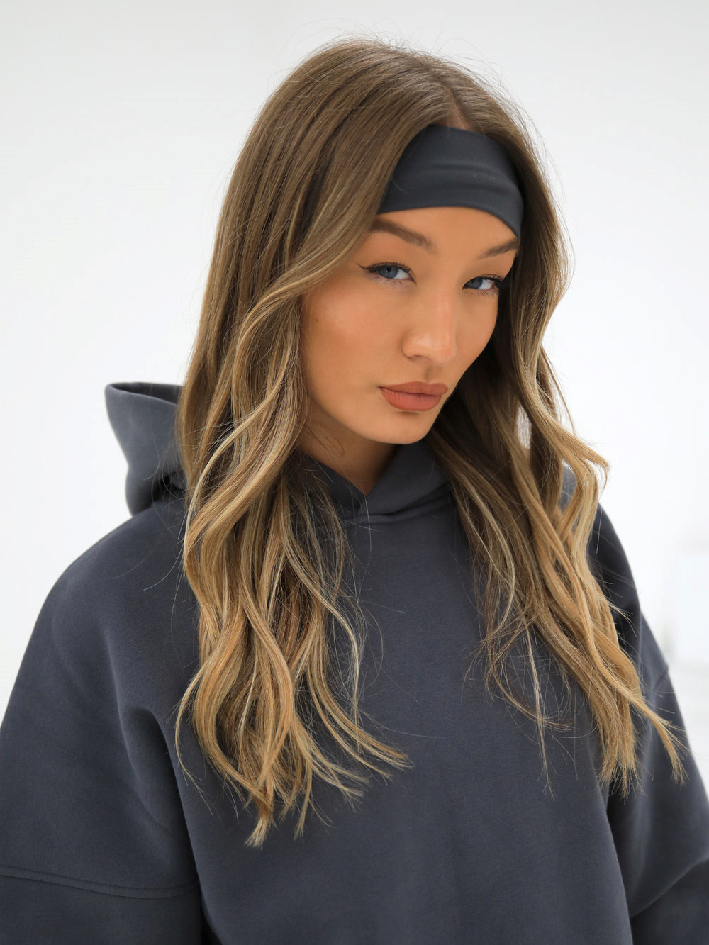 Blakely Soft Headband Charcoal | JOTHXUY-72
