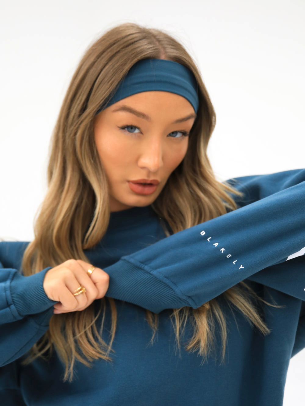 Blakely Soft Headband Dunkel | BRZKCEH-58