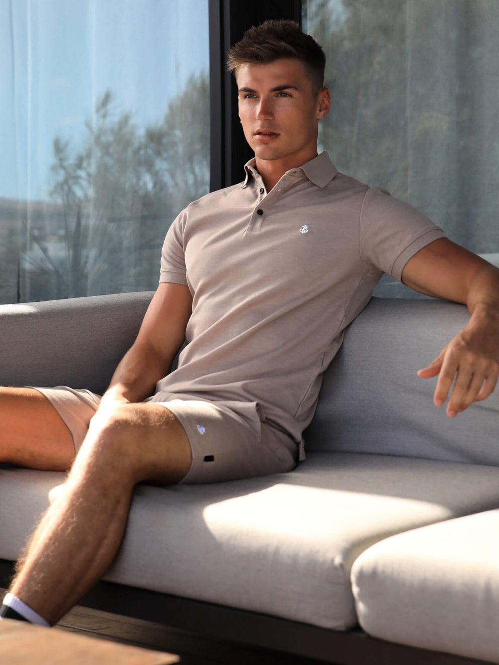 Blakely Sorrento Polo Tan | DMKULGW-39