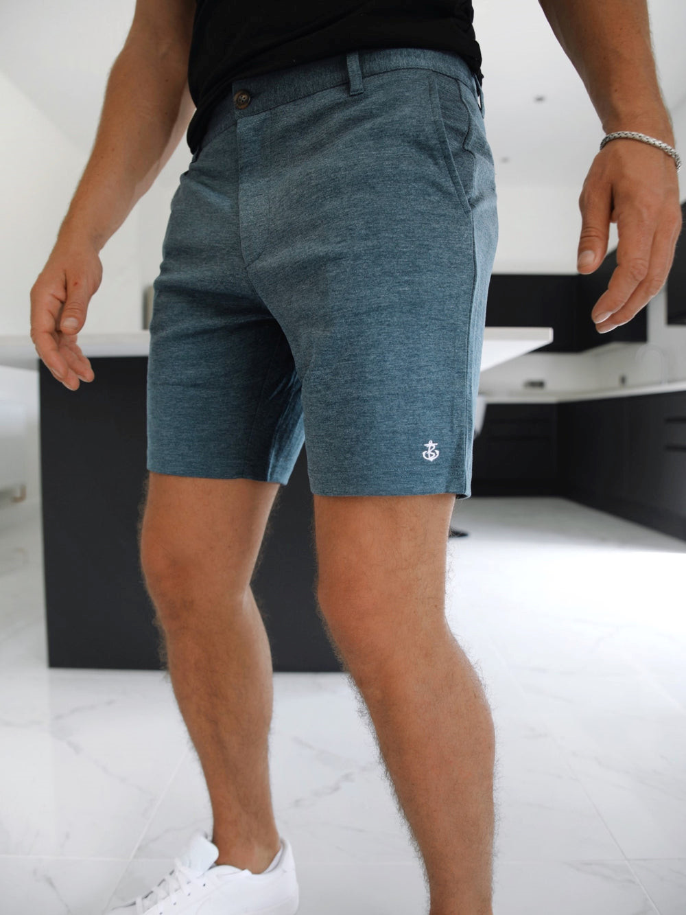 Blakely Sorrento Stretch Fit Shorts Blau | GDMNKFY-17