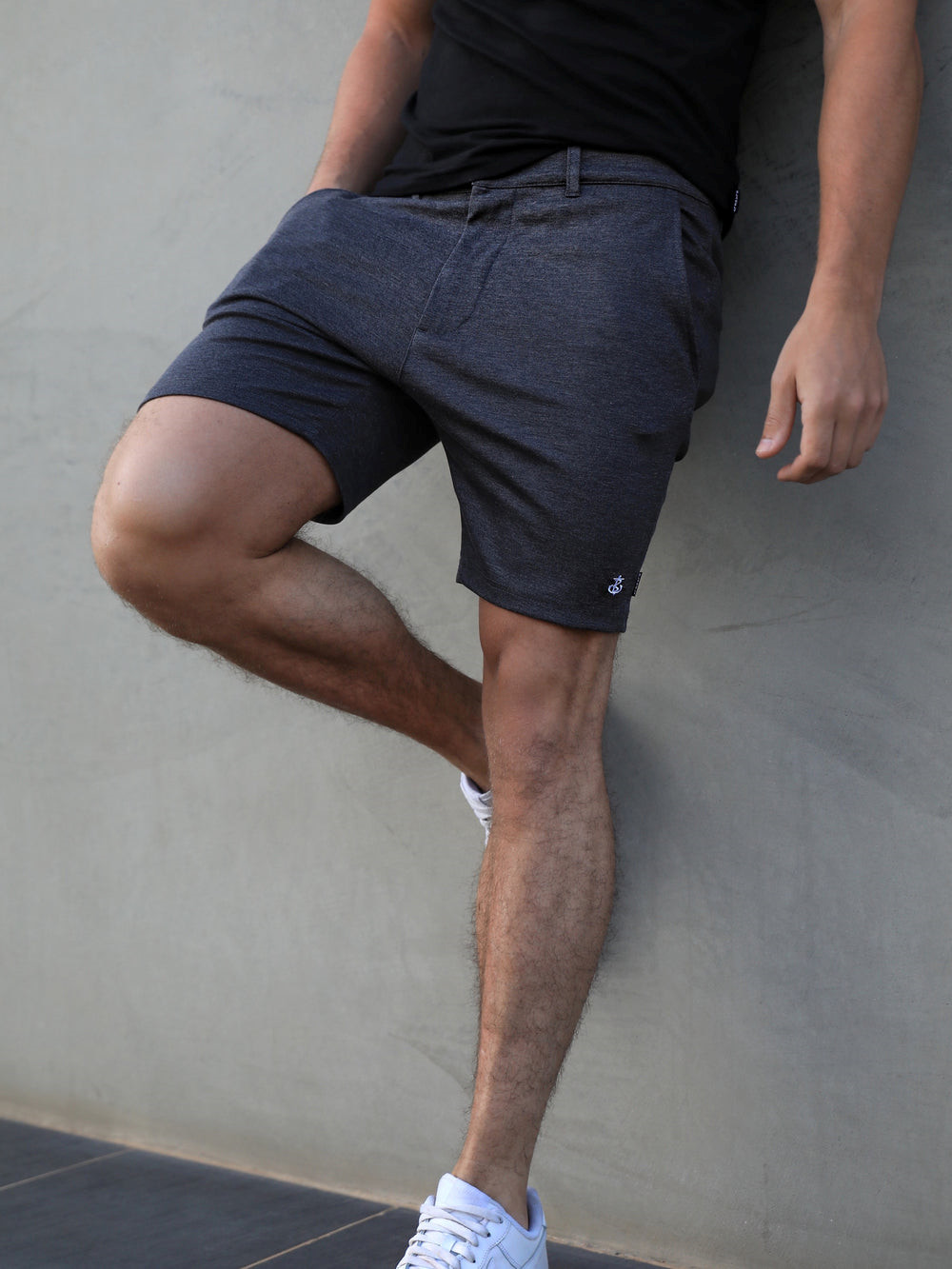 Blakely Sorrento Stretch Fit Shorts Charcoal | PATFYLG-69