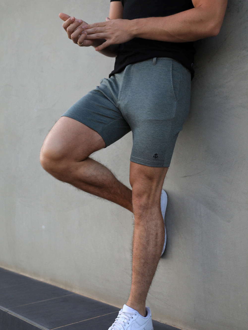Blakely Sorrento Stretch Fit Shorts Khaki Grün | QYKNERO-48
