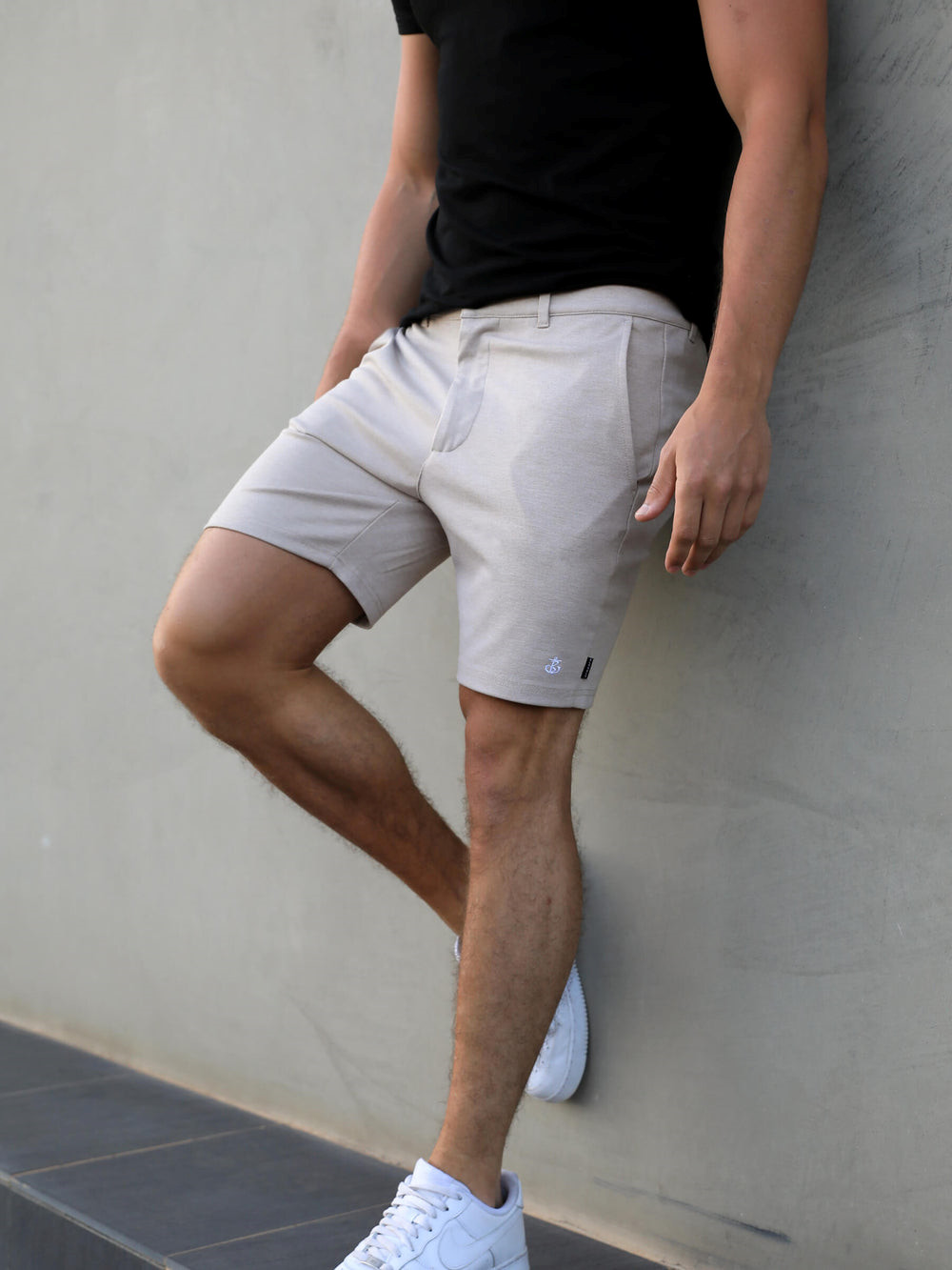 Blakely Sorrento Stretch Fit Shorts Tan | XPBJVDU-89