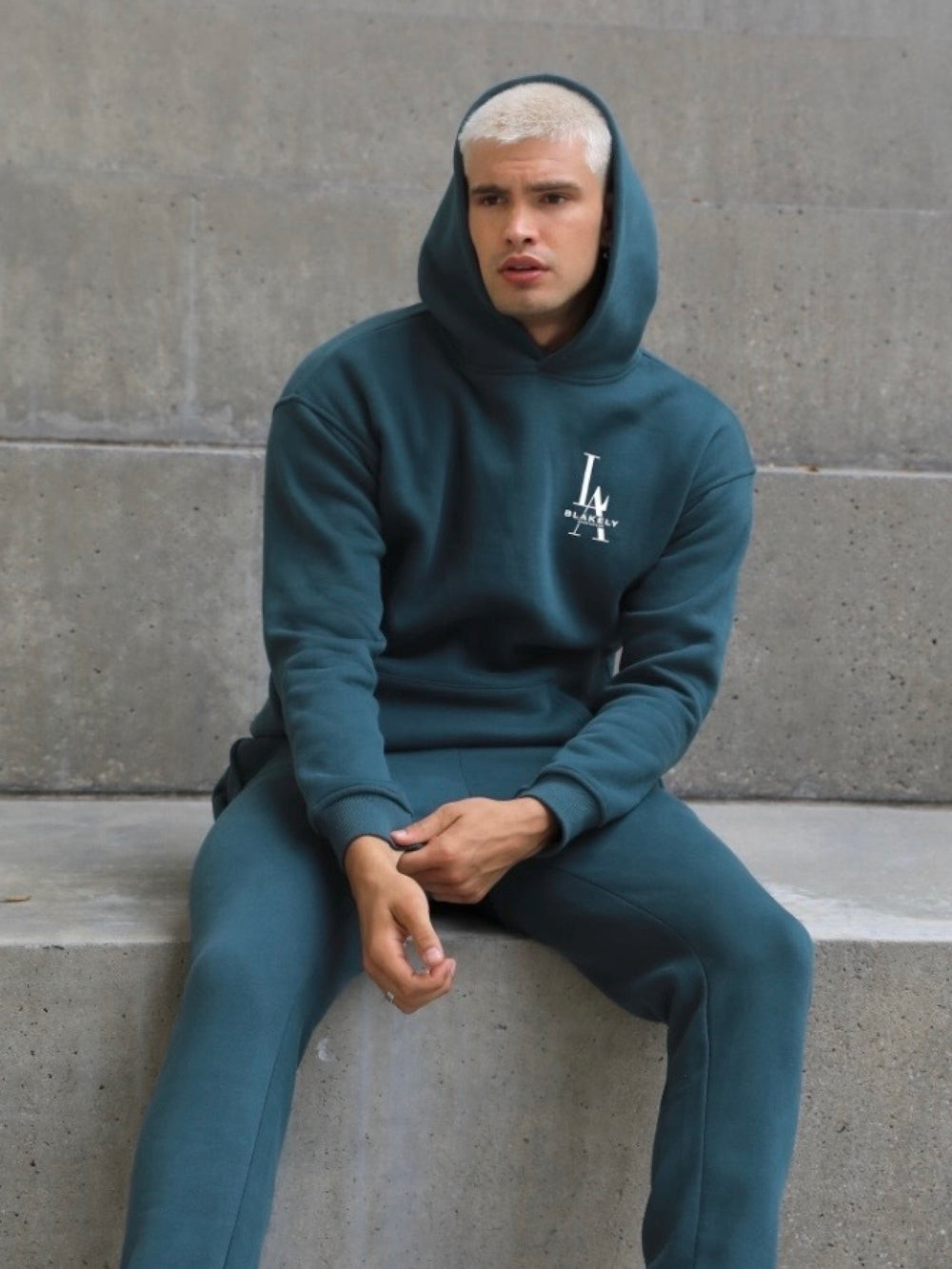 Blakely Sports Club Relaxed Hoodie Grün | EBUPNDK-63