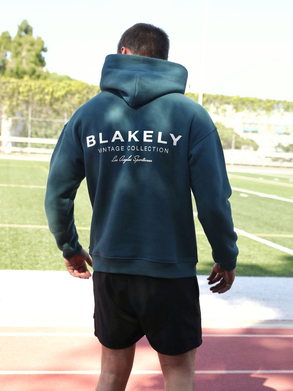 Blakely Sports Club Relaxed Hoodie Grün | EBUPNDK-63