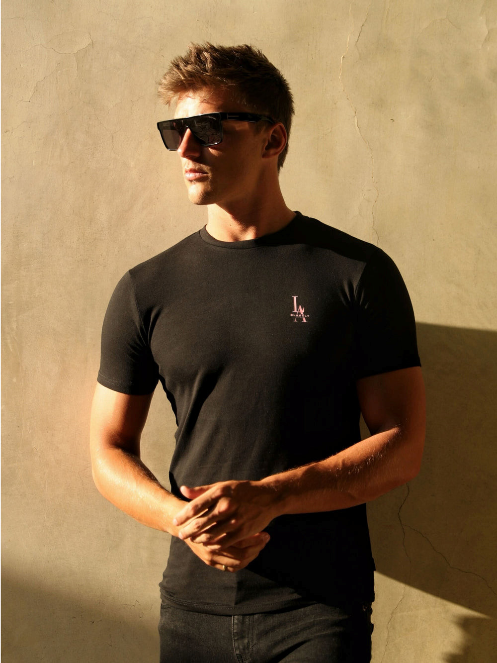 Blakely Sports Club T-Shirt Schwarz | XEBUMDZ-78