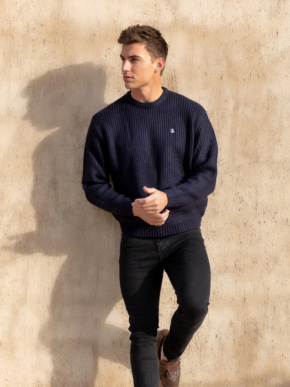 Blakely Stanton Knit Jumper Dunkelnavy | OVUCTXK-24