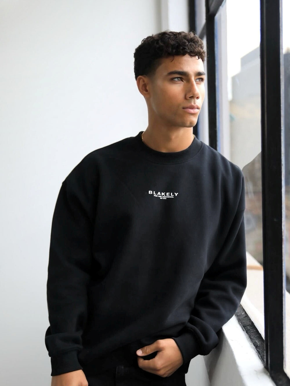 Blakely Statement Relaxed Jumper Schwarz | VMFLKSB-98