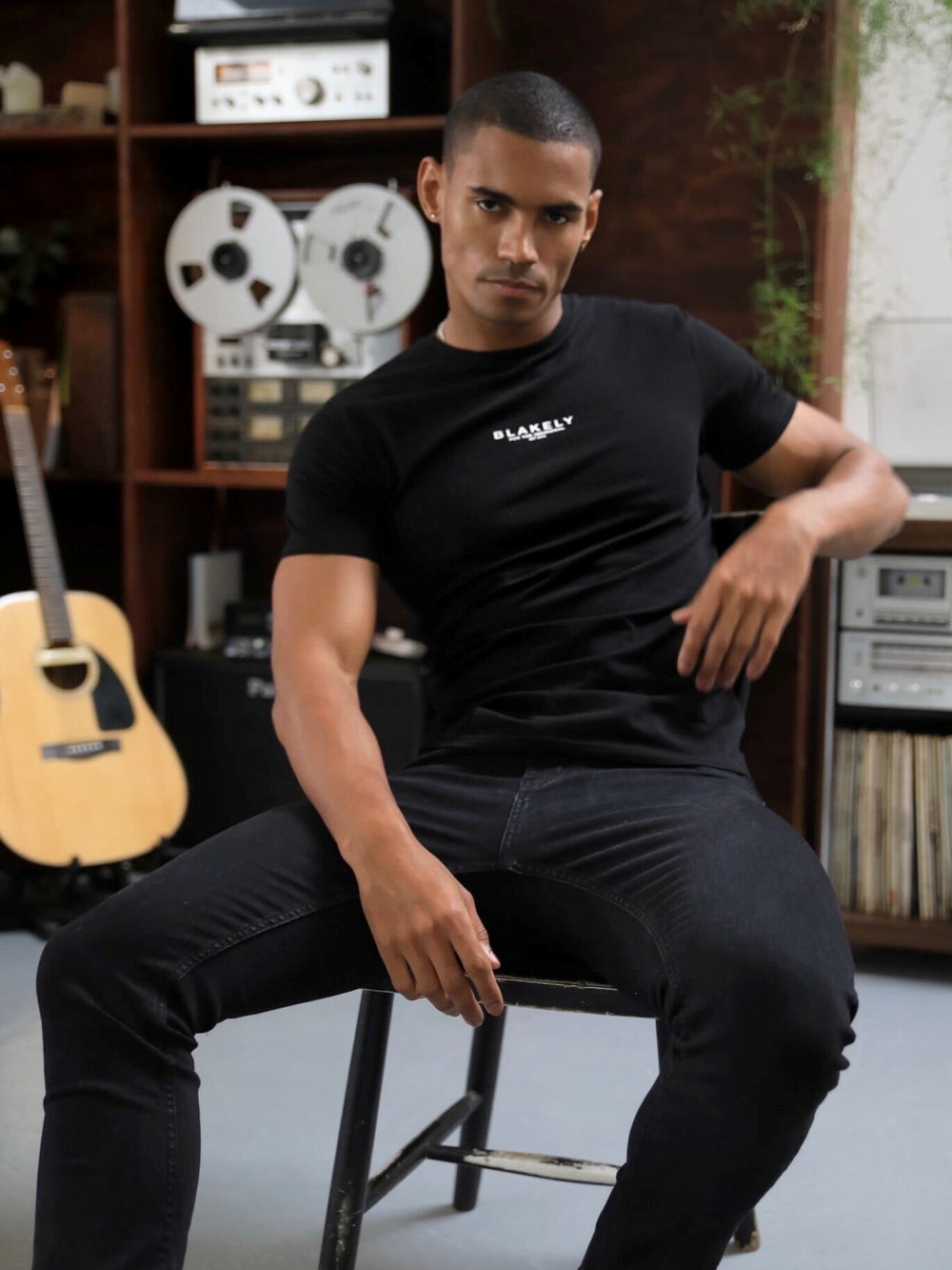 Blakely Statement T-Shirt Schwarz | NCFXQWT-84