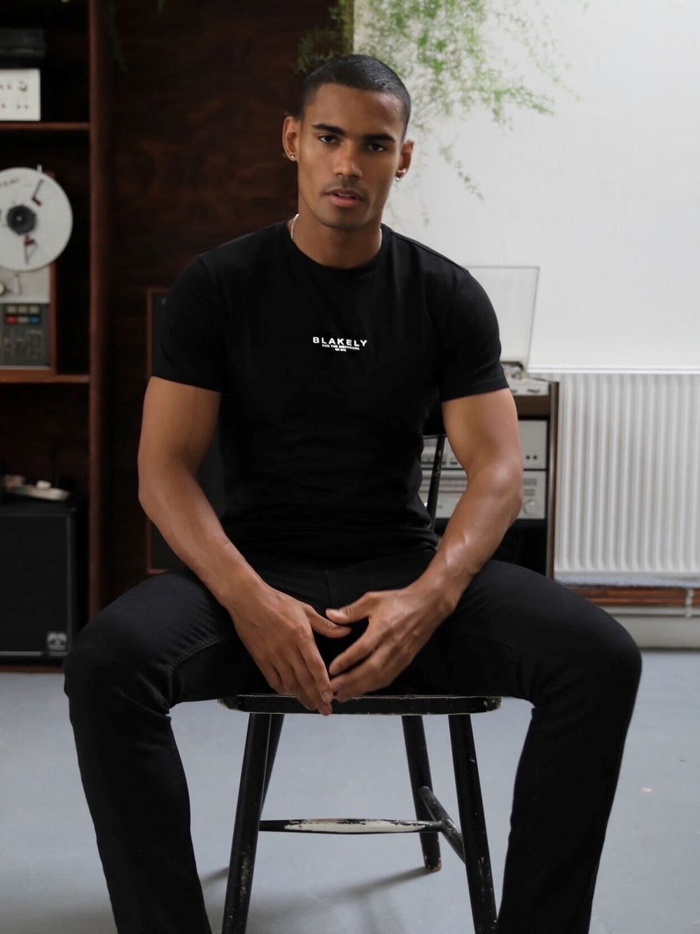Blakely Statement T-Shirt Schwarz | NCFXQWT-84