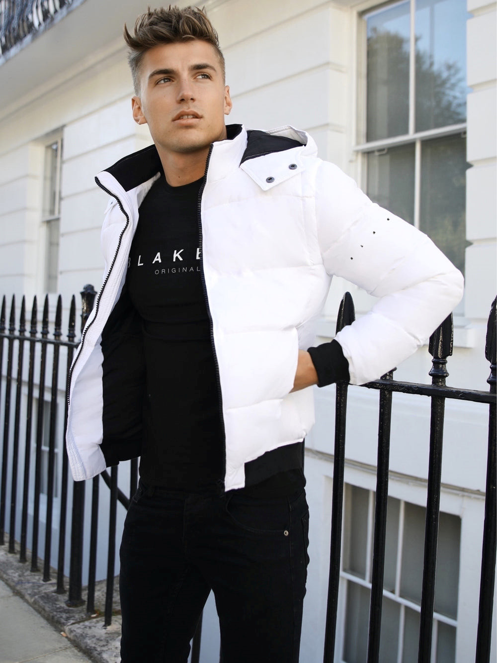Blakely Summit Coat Weiß | DAEQTFP-04