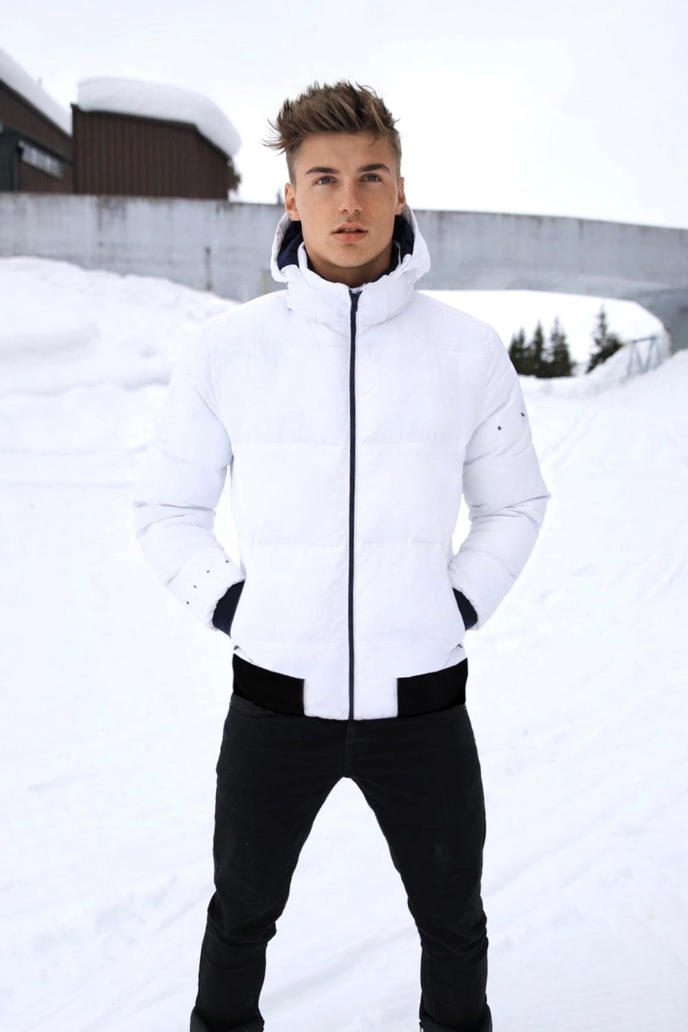 Blakely Summit Coat Weiß | DAEQTFP-04