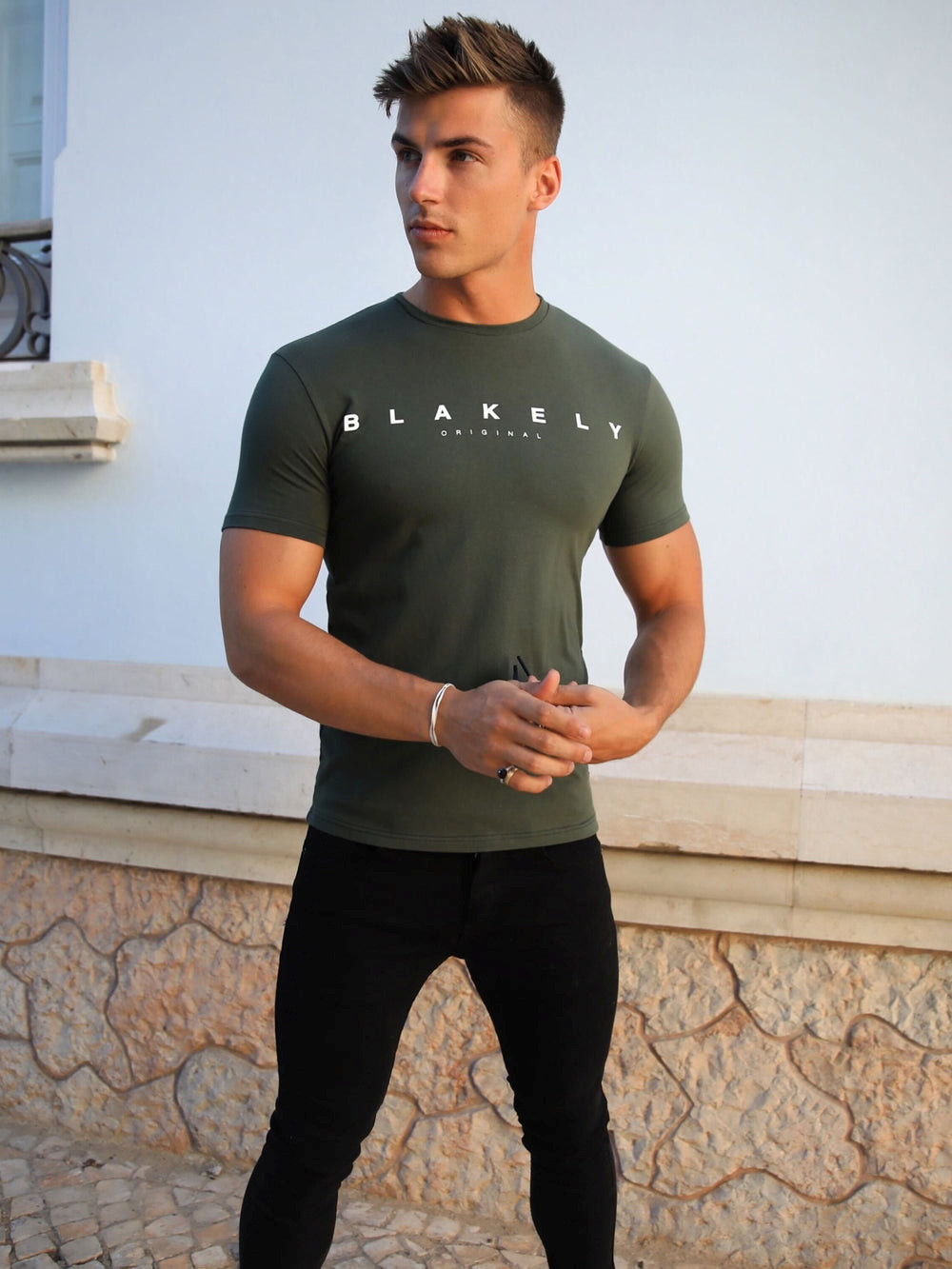 Blakely Tahiti T-Shirt Grün | PENHOMI-31