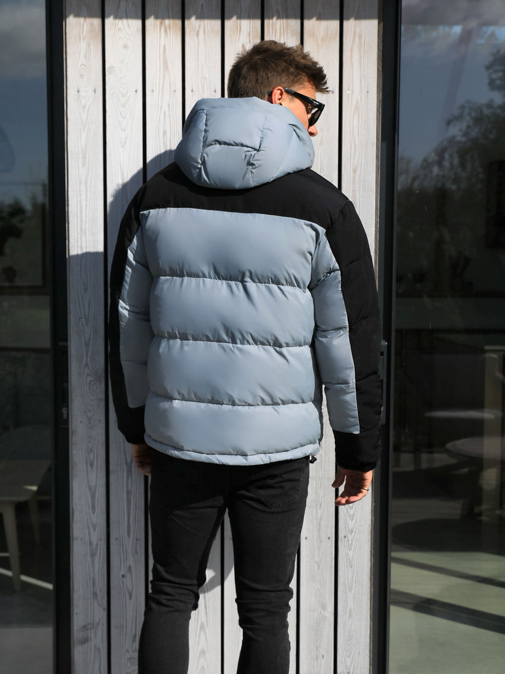Blakely Tampa Puffer Coat Grau | MCYHULI-01