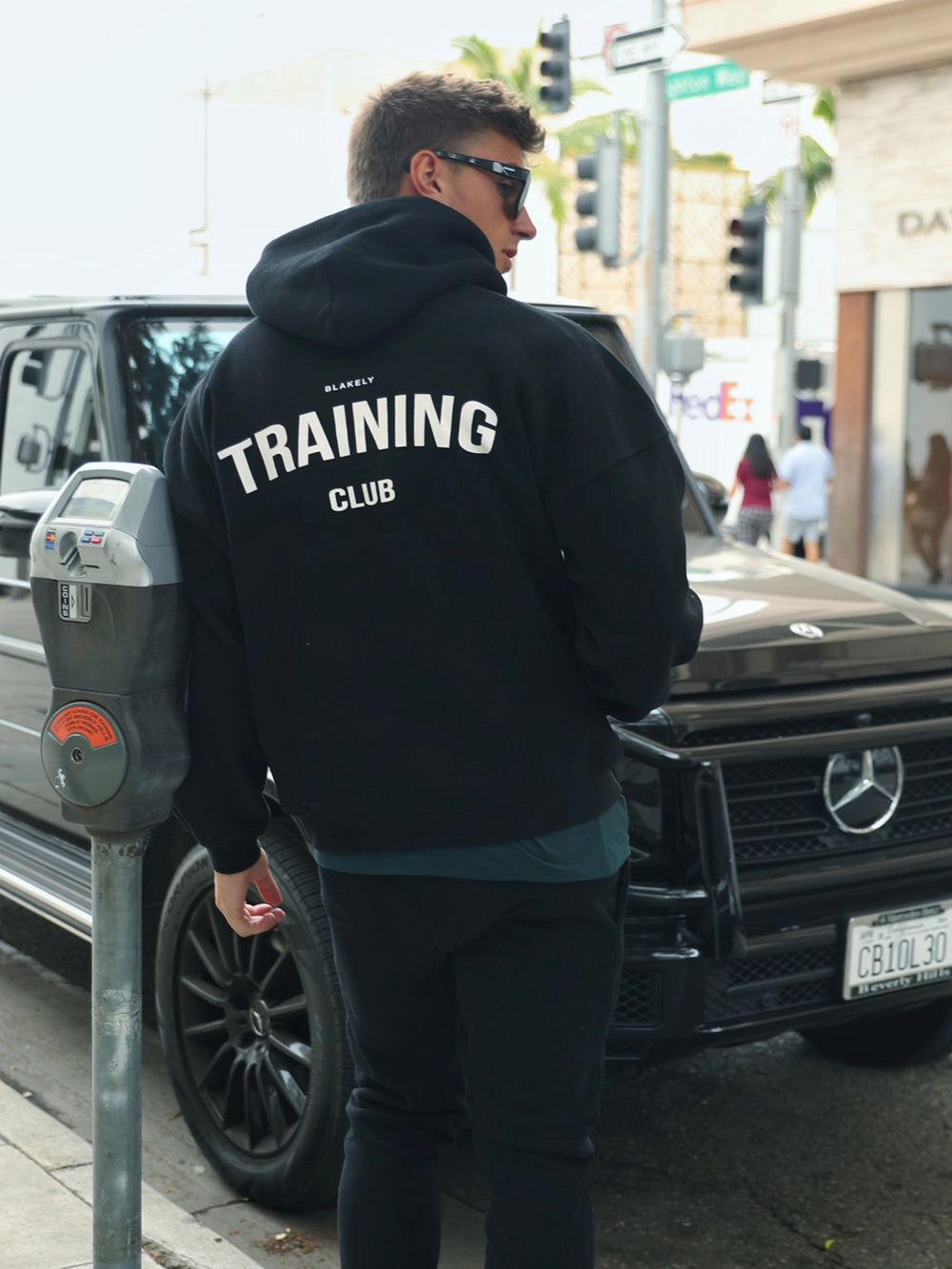 Blakely Training Club Hoodie Schwarz | LZPYTDU-95