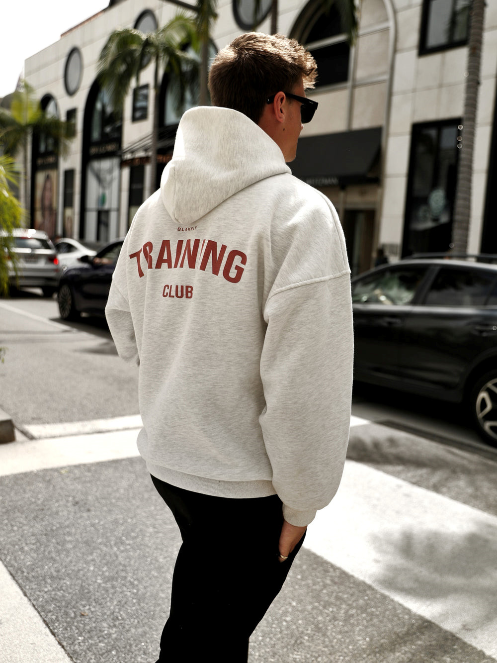 Blakely Training Club Hoodie Weiß | WJQATSD-59