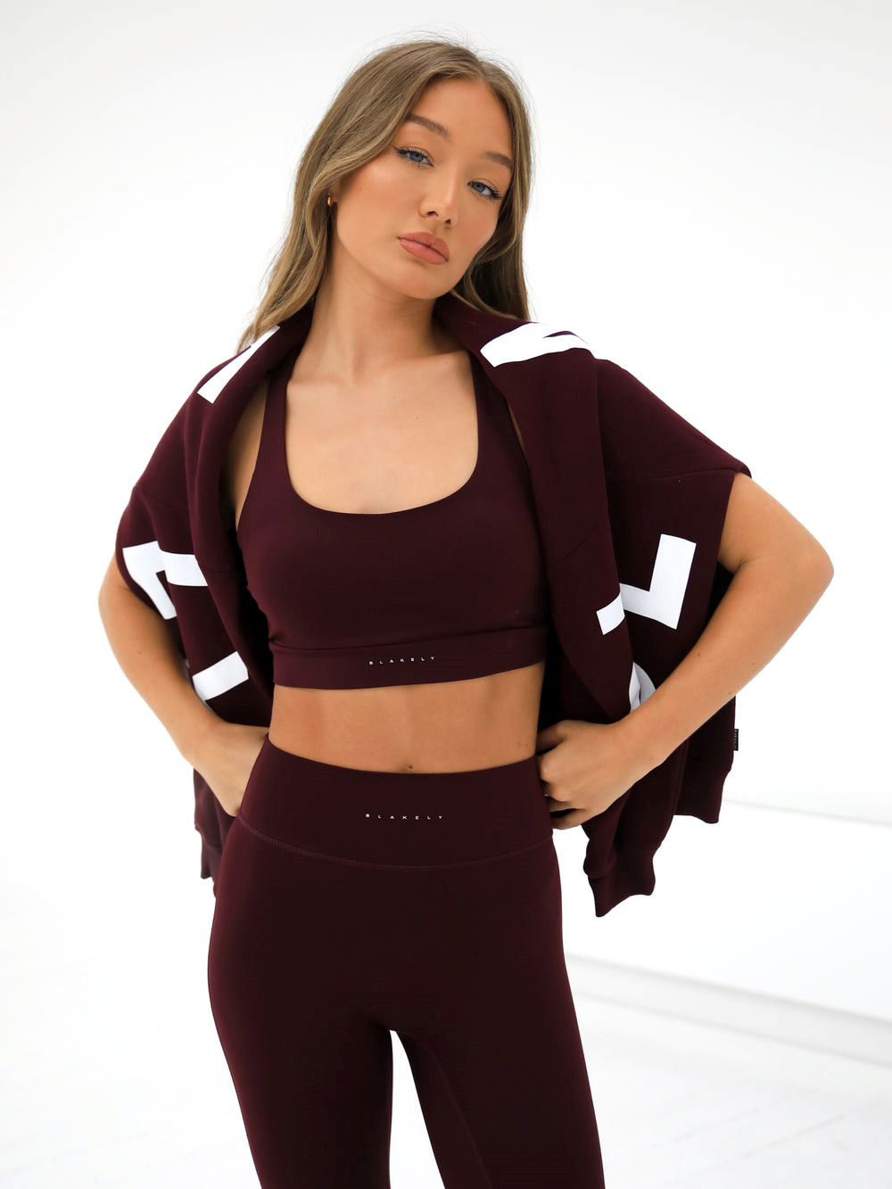 Blakely Ultimate Active Leggings Bordeaux | FCDZYTJ-72
