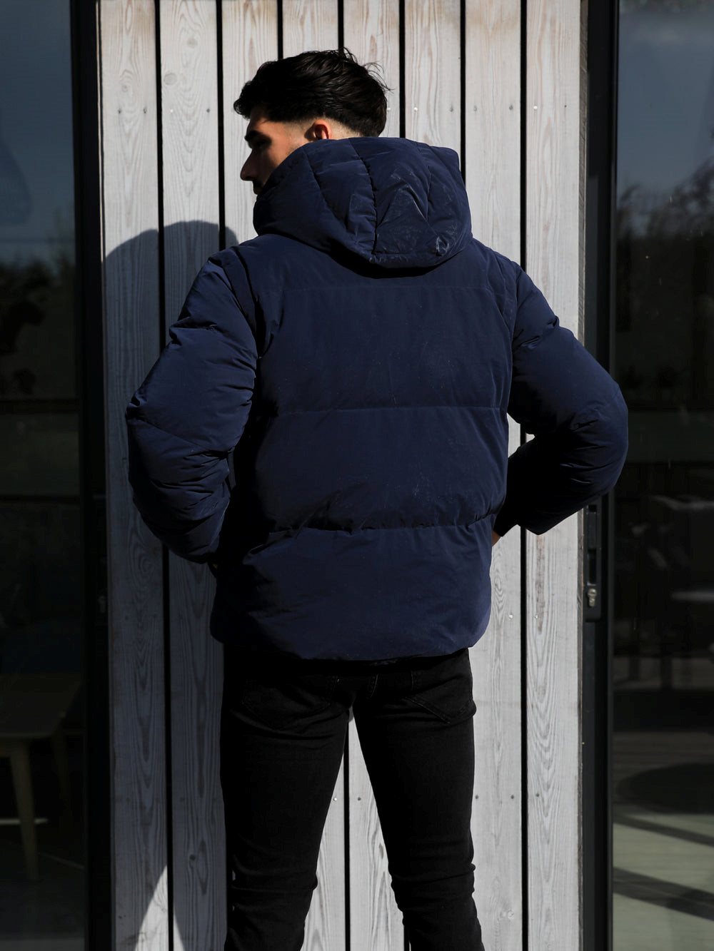 Blakely Ultimate Multiway Puffer Coat Navy | IHOUTPX-37