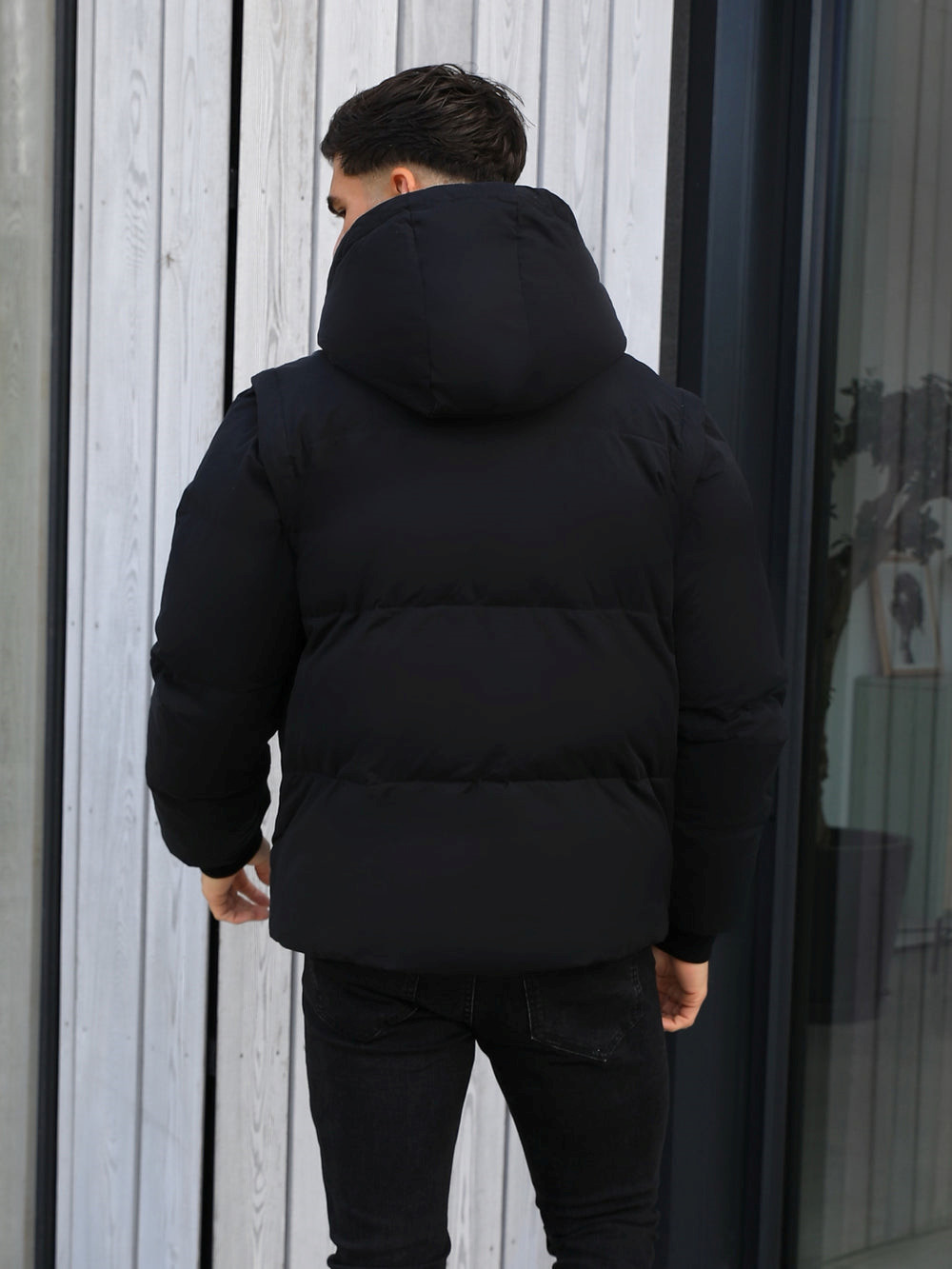 Blakely Ultimate Multiway Puffer Coat Schwarz | TYERDQB-48