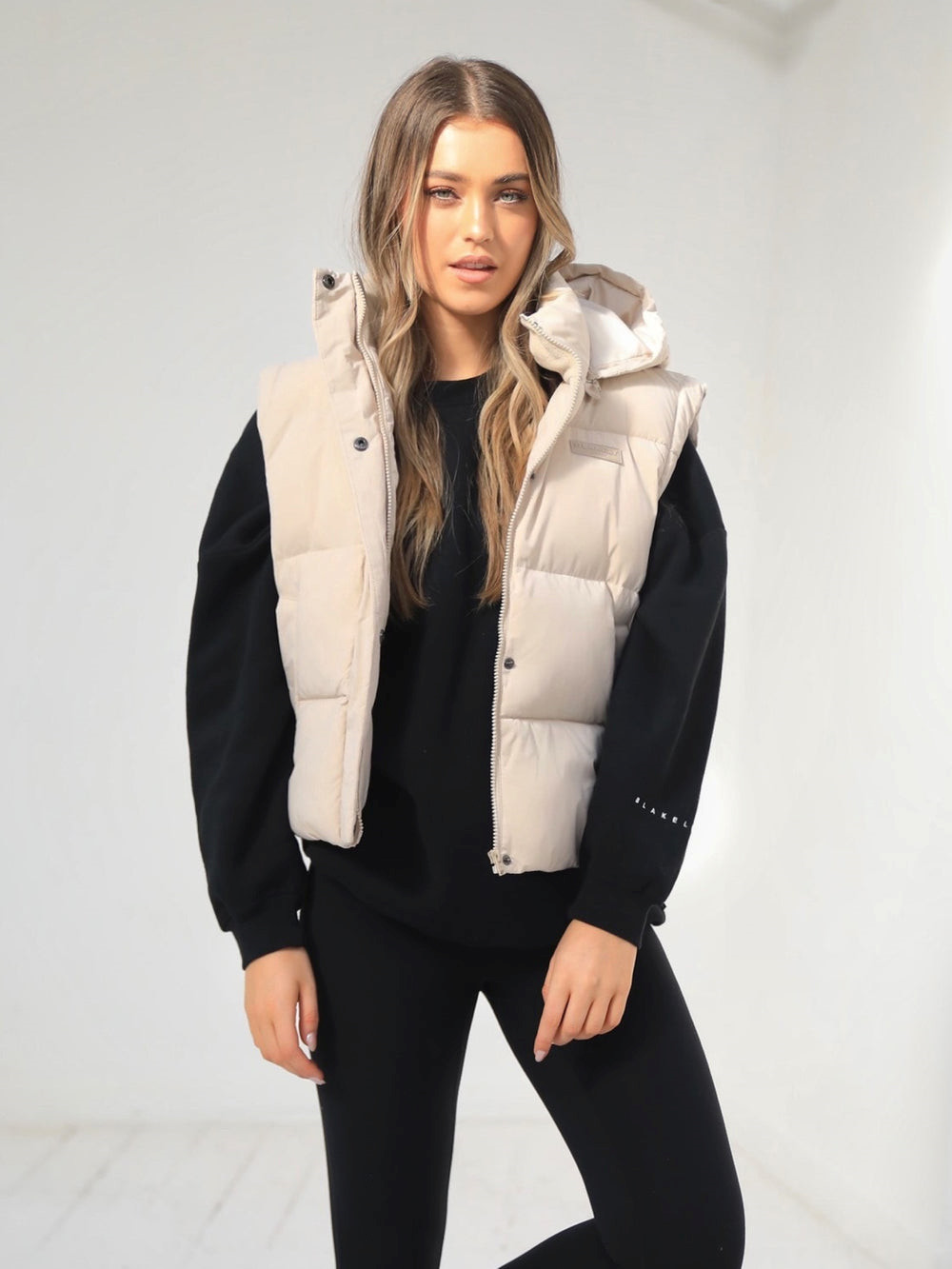 Blakely Ultimate Women's Puffer Coat Chalk | WBDQZMG-30