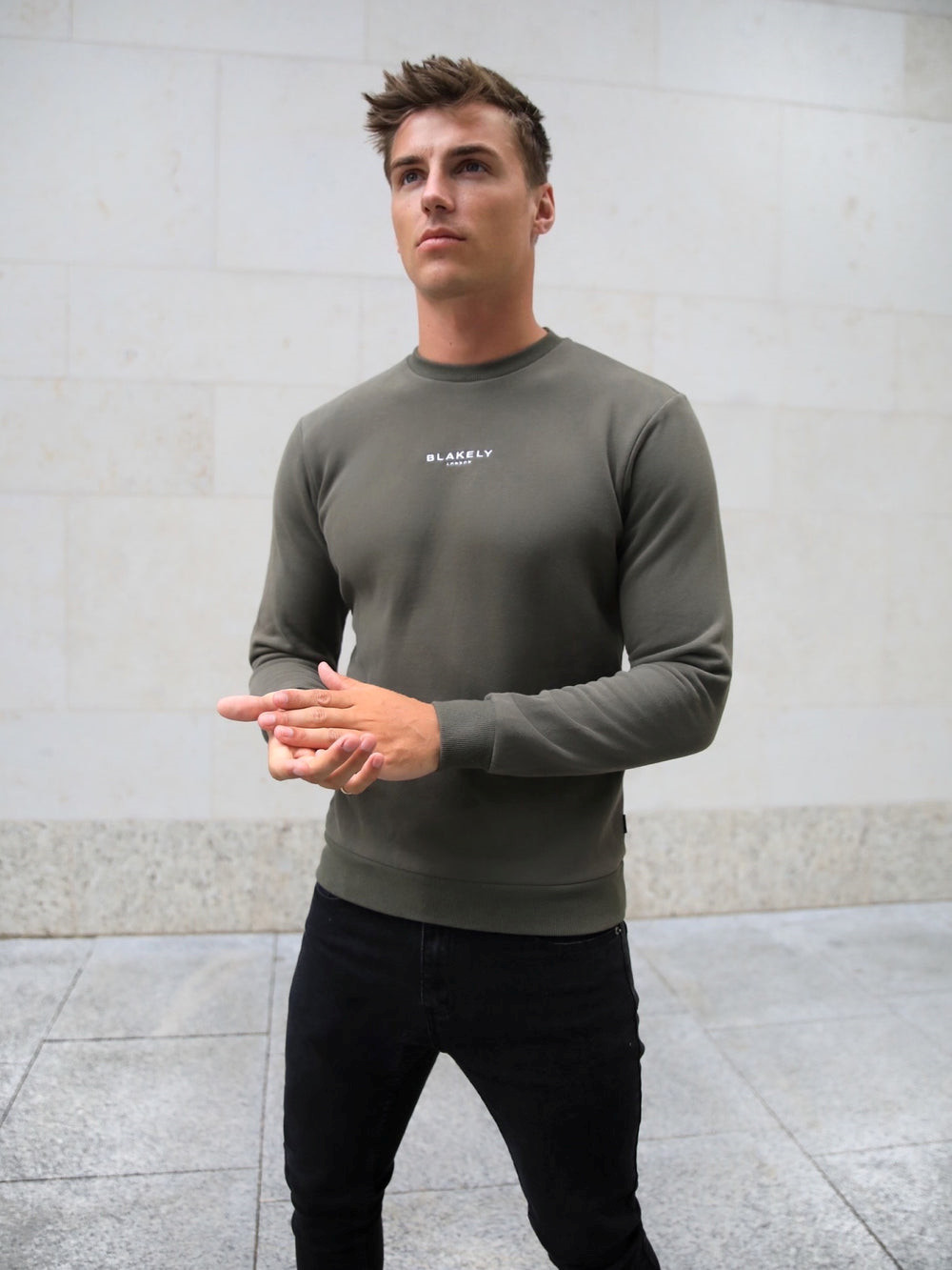 Blakely Universal Jumper Khaki Grün | HFYJEVK-60