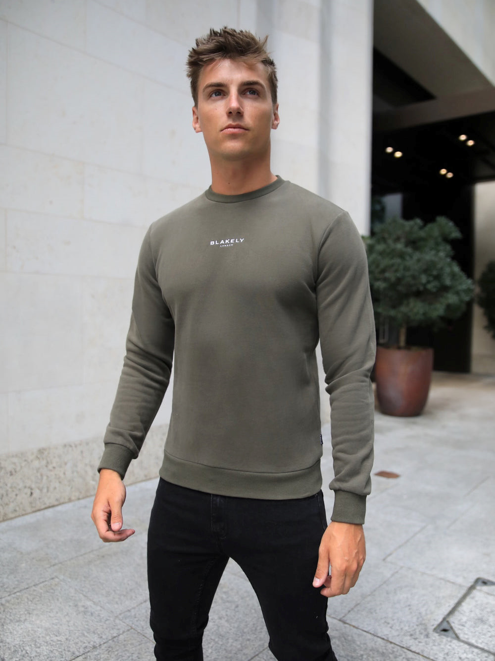 Blakely Universal Jumper Khaki Grün | HFYJEVK-60