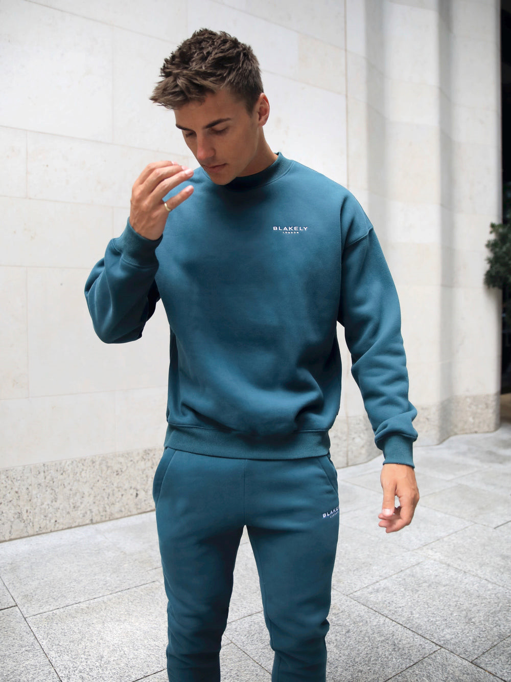 Blakely Universal Relaxed Jumper Grün | CYRXJVQ-04
