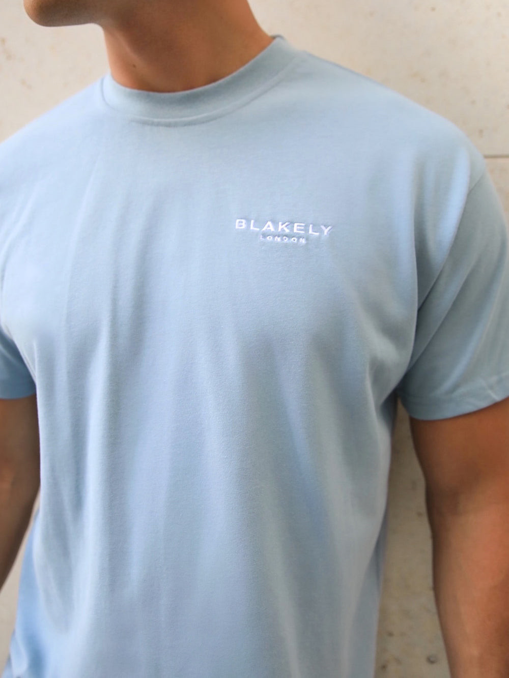 Blakely Universal Relaxed T-Shirt Blau | DIHAVUC-92