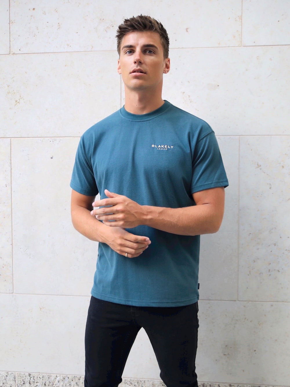 Blakely Universal Relaxed T-Shirt Grün | WGDTAIU-86