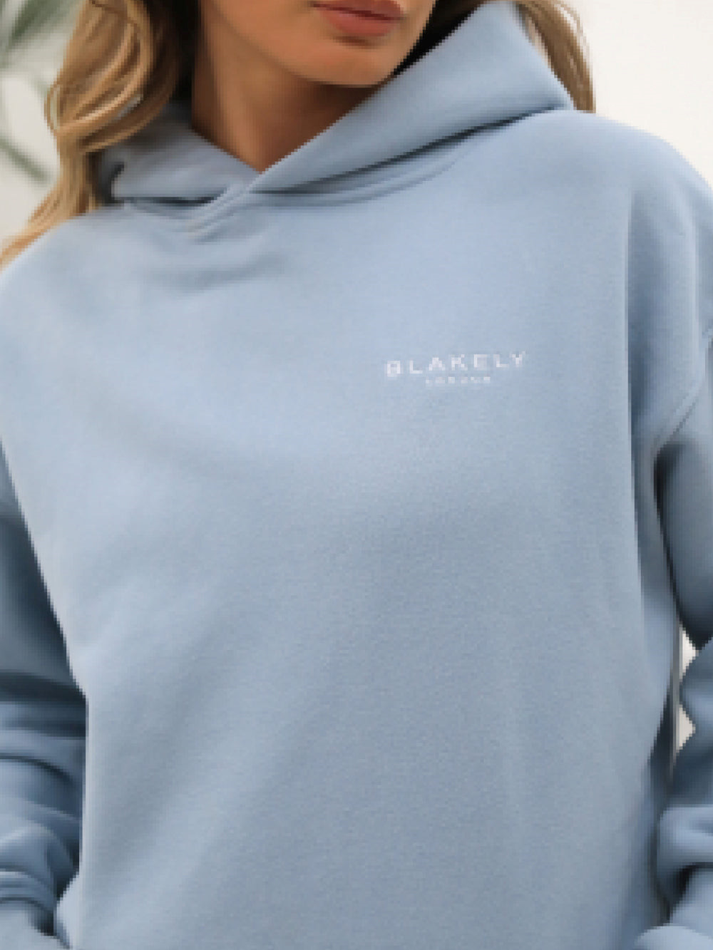 Blakely Universal Women's Relaxed Hoodie Blau | MPAJUKE-19