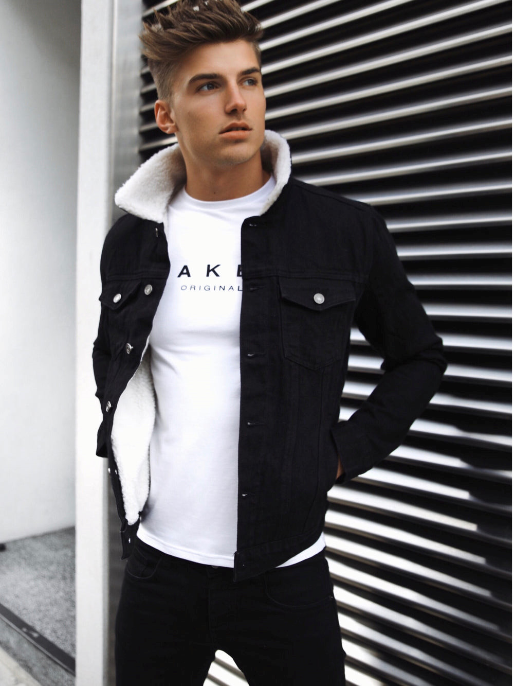 Blakely Vancouver Denim Jacket Schwarz | UHGBSWV-31