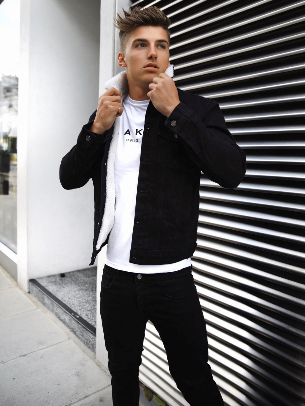 Blakely Vancouver Denim Jacket Schwarz | UHGBSWV-31
