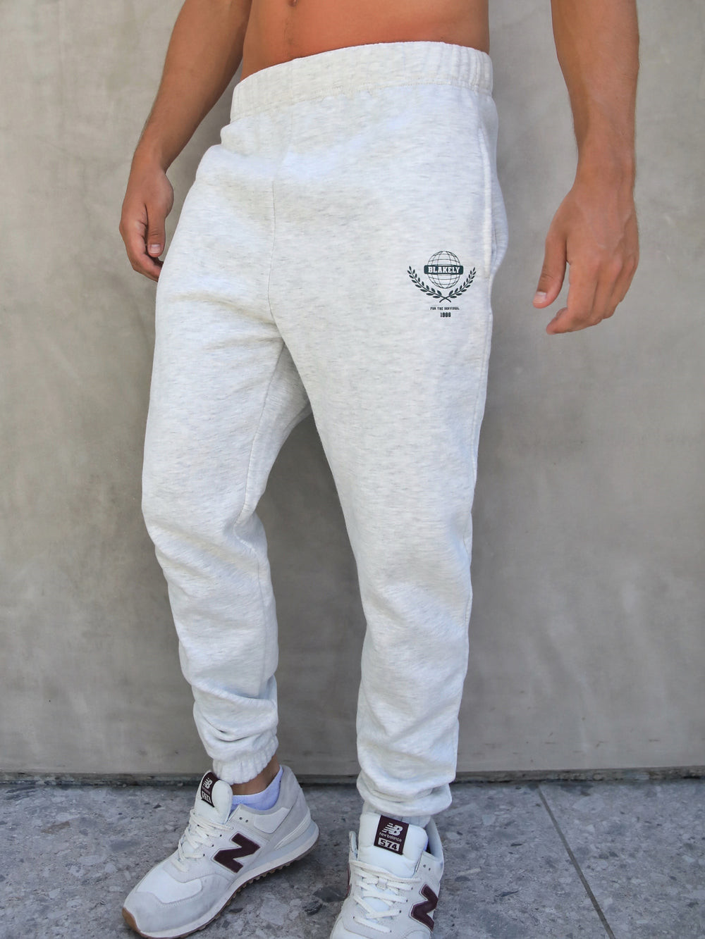 Blakely Varsity Sweatpants Weiß | JXOMIZV-98