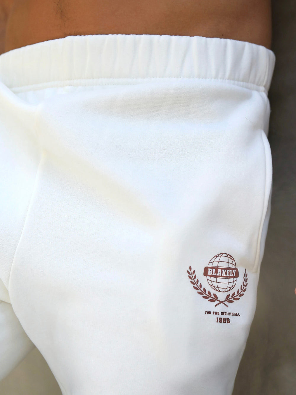 Blakely Varsity Sweatpants Weiß | RAWUELC-87