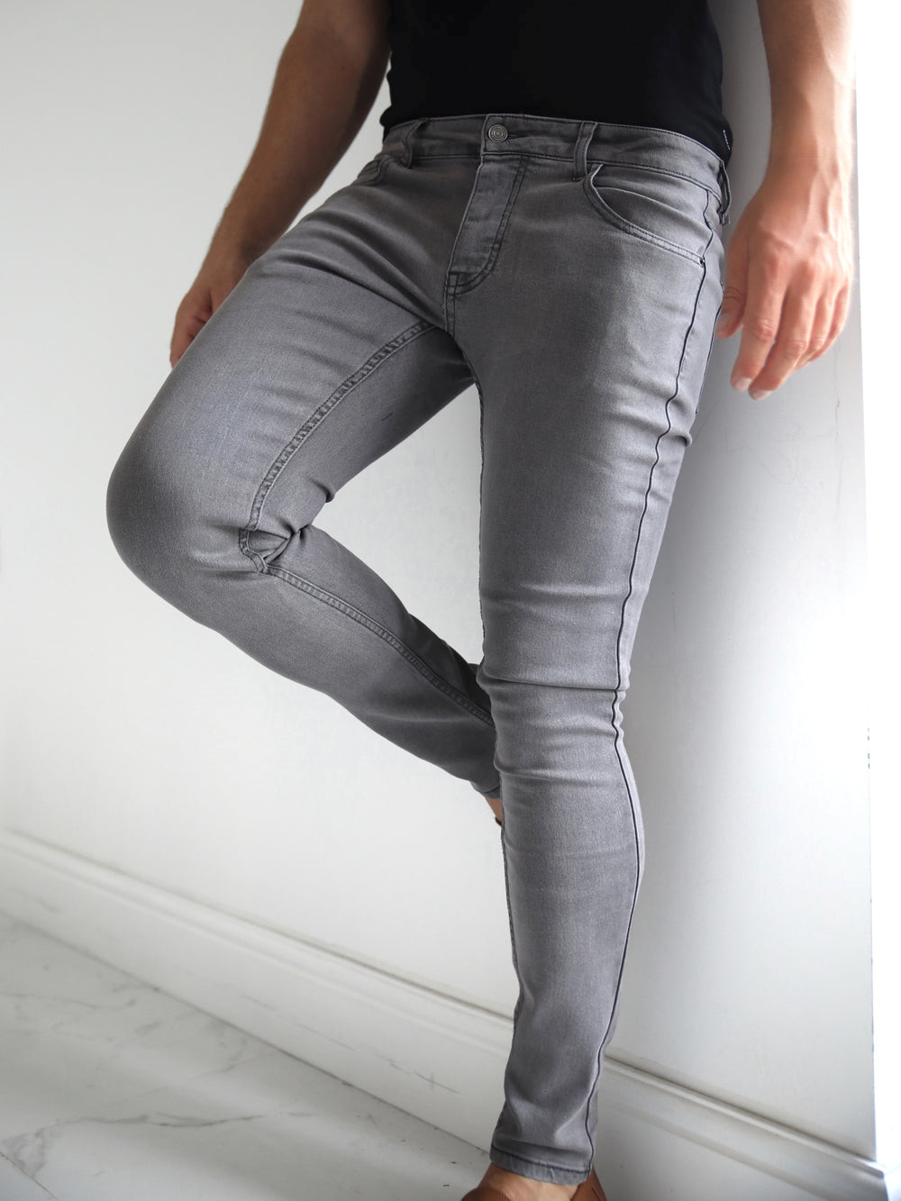 Blakely Vol. 7 Skinny Jeans Grau | ZKACOHW-84