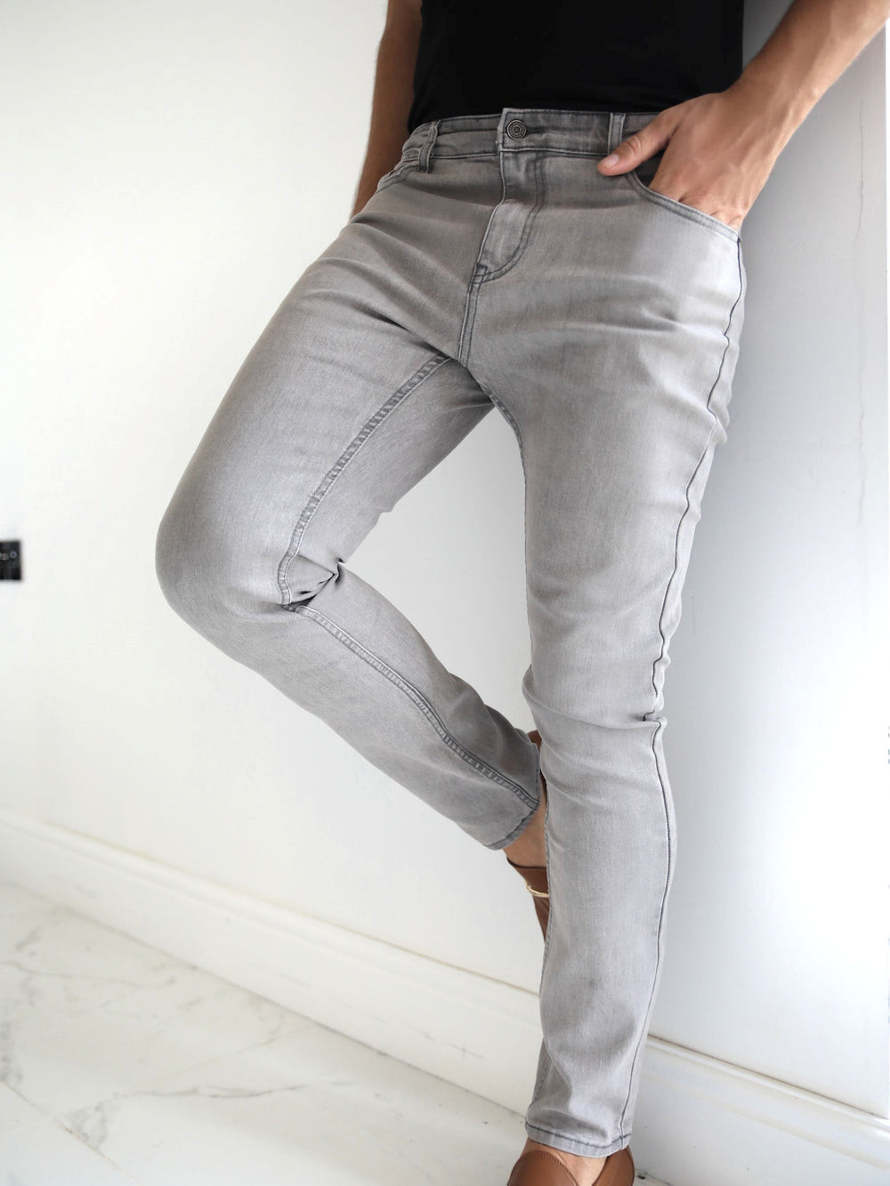 Blakely Vol. 9 Slim Jeans Grau | XDNHKSL-73