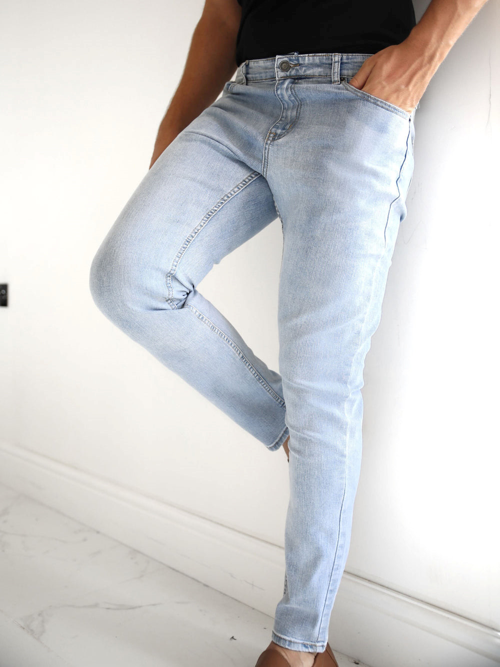 Blakely Vol. 9 Slim Jeans Hellblau | KNHWPMT-46