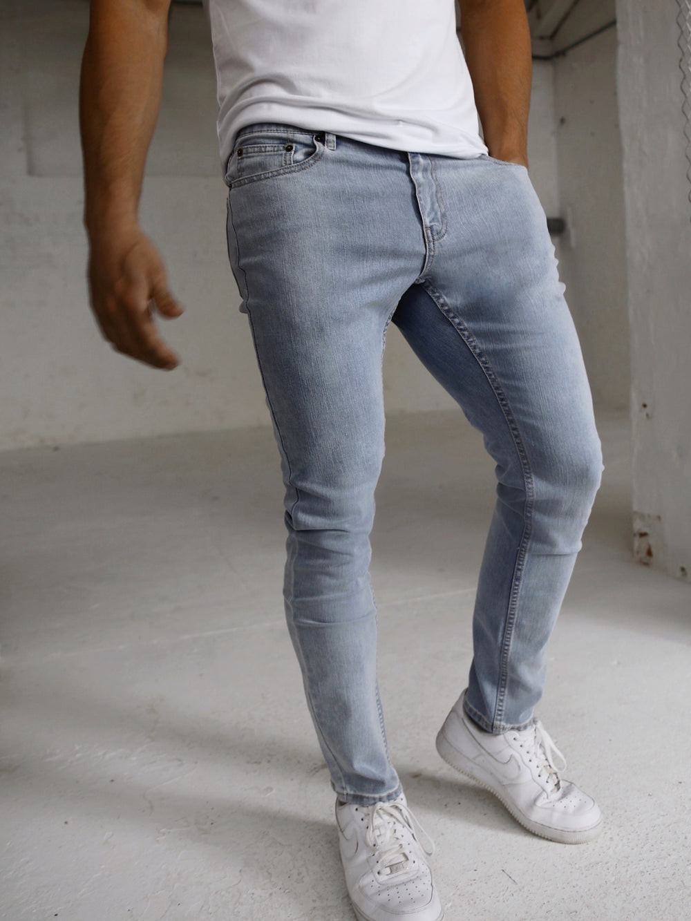 Blakely Vol. 9 Slim Jeans Hellblau | KNHWPMT-46