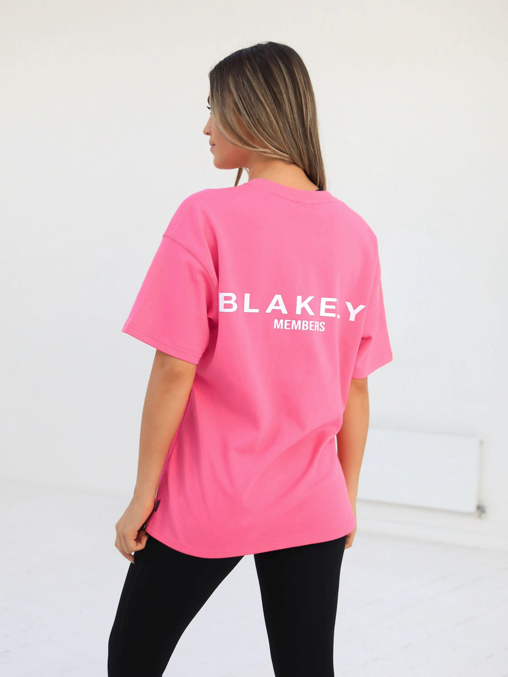 Blakely Womens Members Relaxed T-Shirt Rosa | CUMFXPY-18
